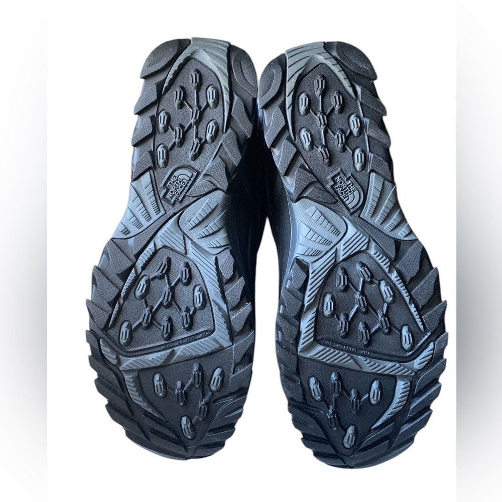 THE NORTH FACE Mens HEAT SEEKER Black Pull On Black Snow Boots 200G Insullation - Picture 6 of 9